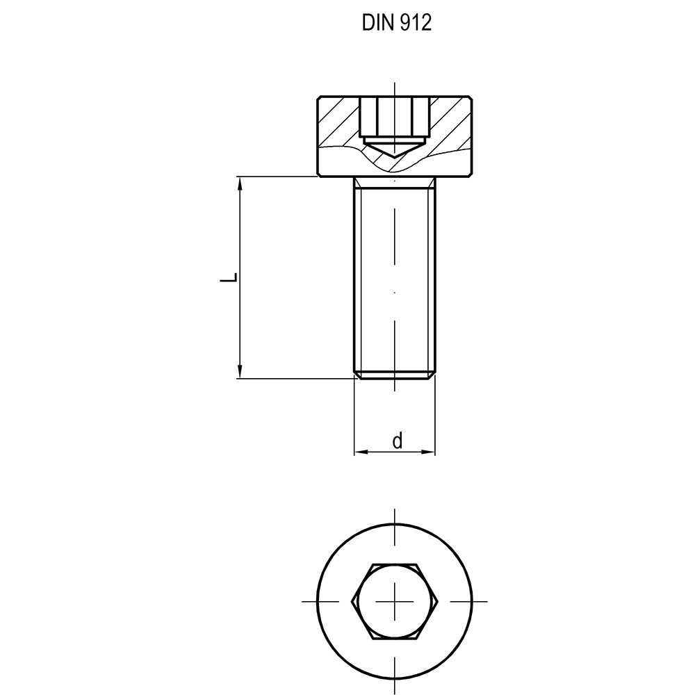 DIN 912 Micrometal