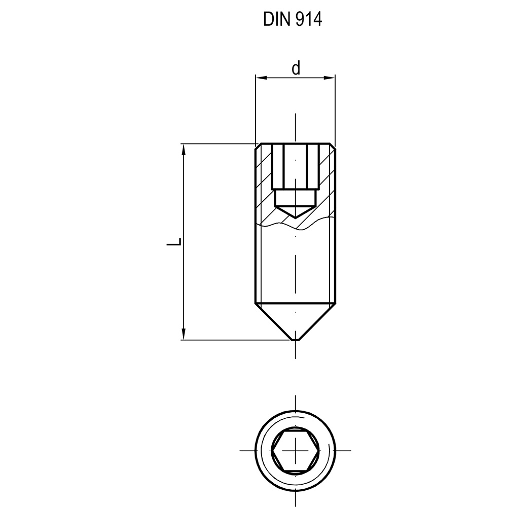 DIN 914 - Micrometal